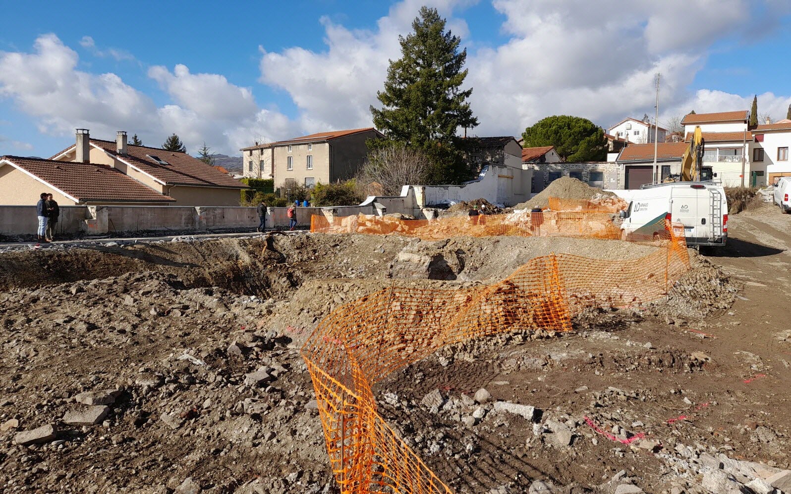 Résidence les cours dépollution