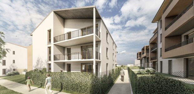 Rue Claude Bruyas et Les Cours - Saint Martin la Plaine