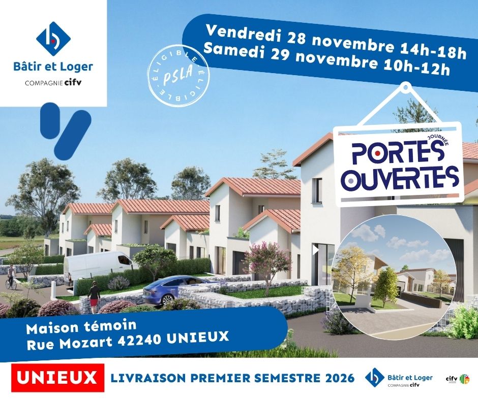 Portes ouvertes - 28 et 29 novembre 2025 - UNIEUX